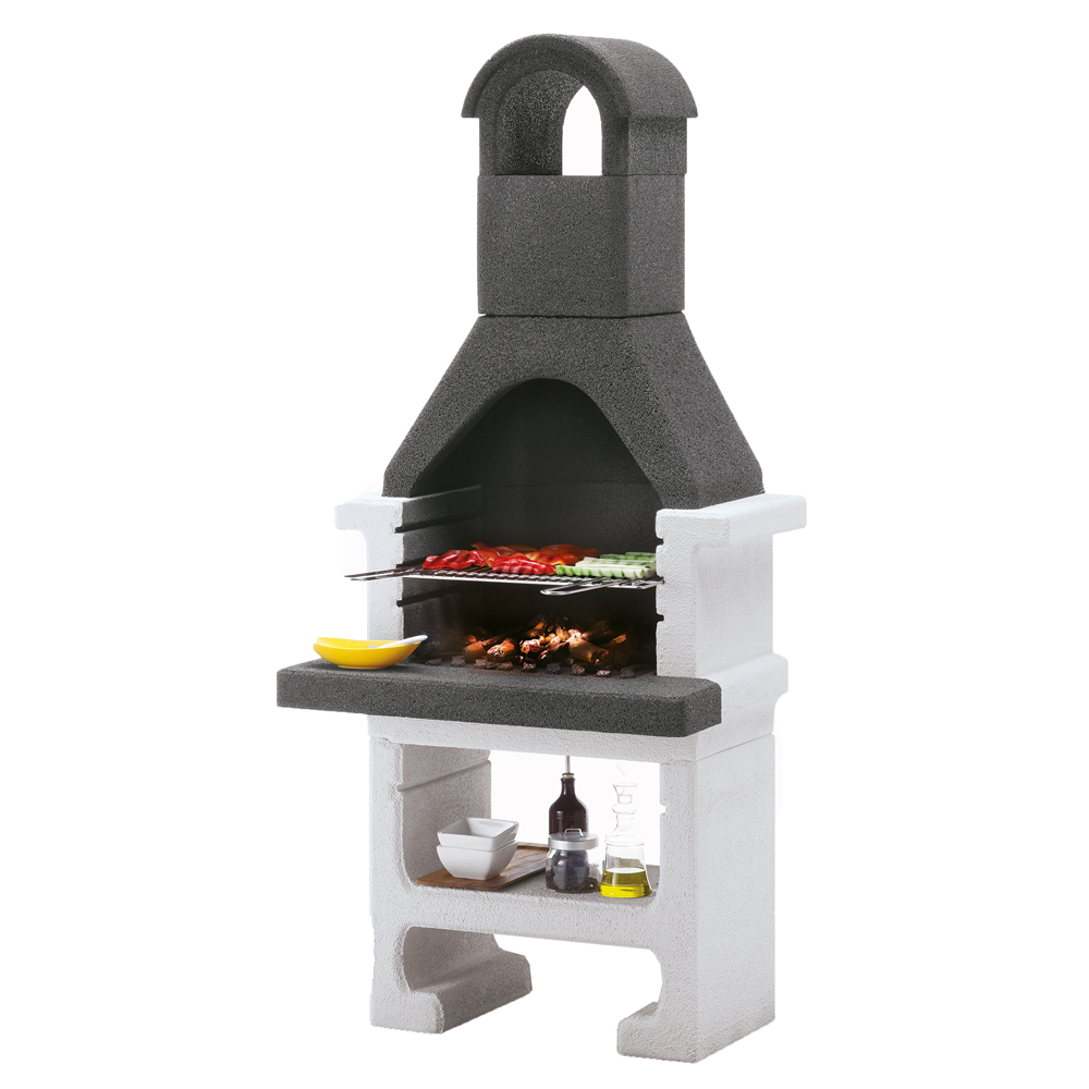 Barbacoa de cemento para carbón Palazzetti Aral GR